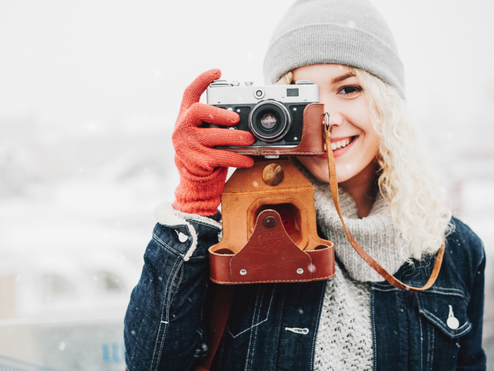 Фотосессия в зимних интерьерах